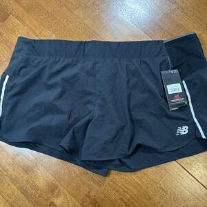 New New Balance Running Shorts Women's Size 2XL Black 3" NWT